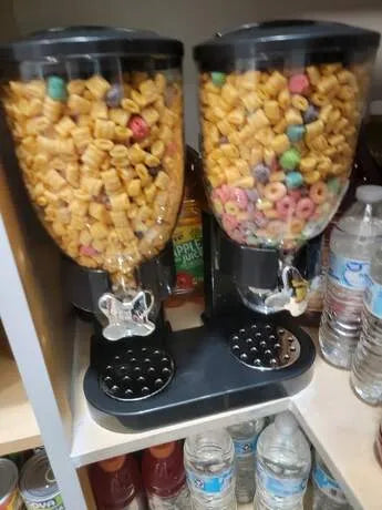 🚚 FREE SHIPPING Dispensador doble de cereal / Double Cereal Dispenser