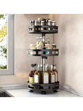 3-Tier Rotating Kitchen Organizer | Organizador Giratorio de Cocina de 3 Niveles