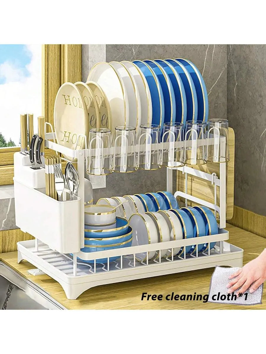 Dish Rack/Organizador de platos Blanco