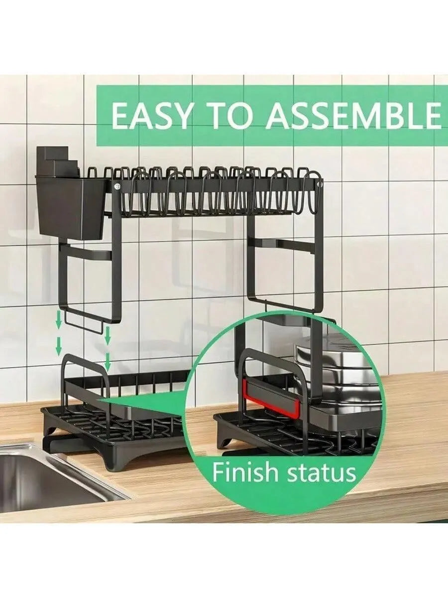 Dish Rack/Organizador de platos Blanco