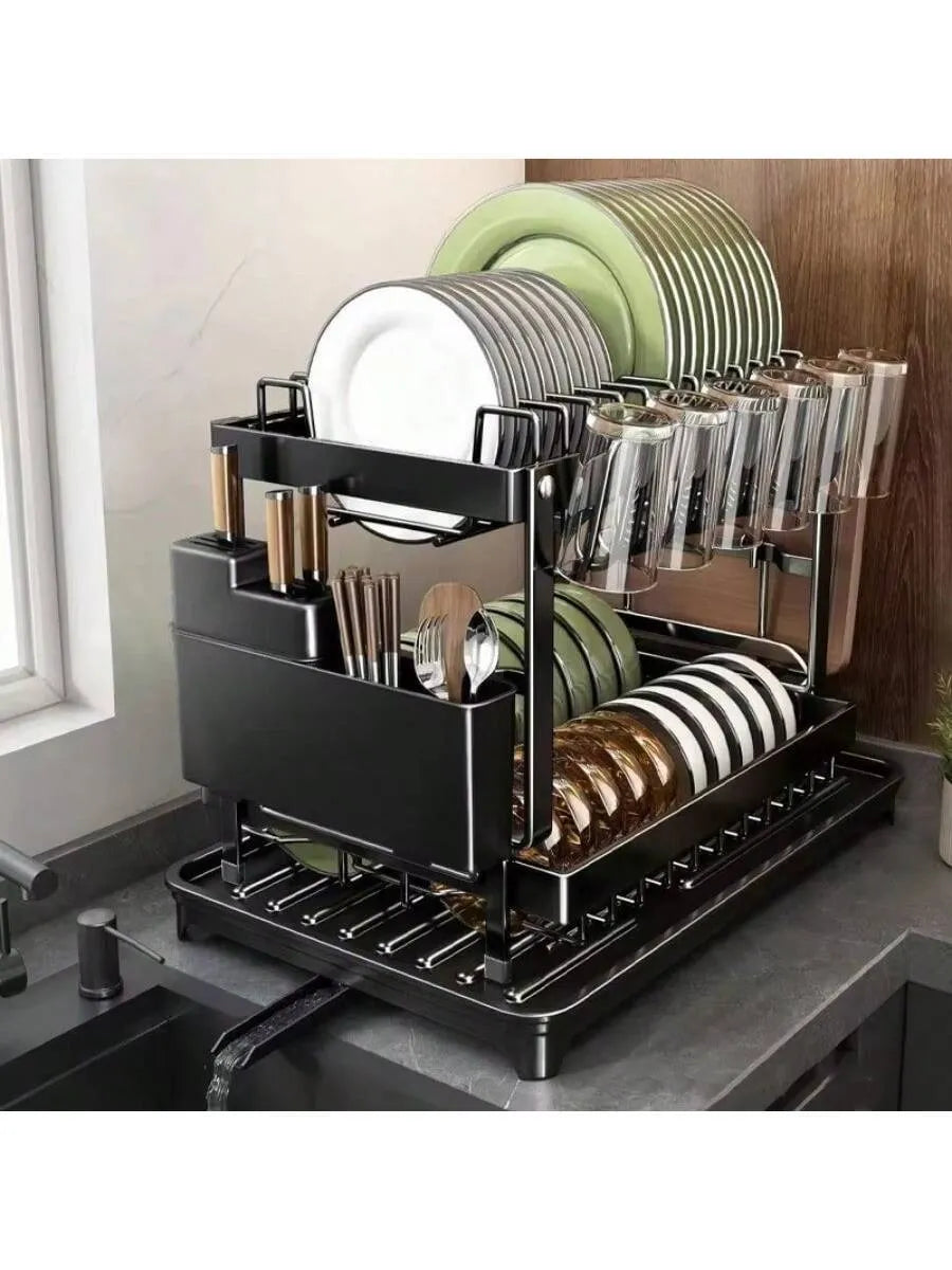 Dish Rack/Organizador de platos Blanco