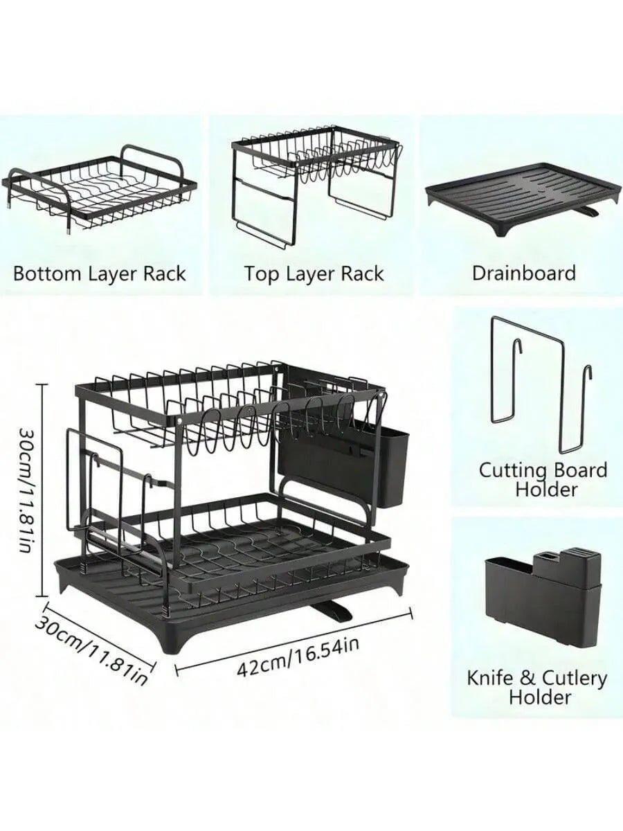 Dish Rack/Organizador de platos Blanco