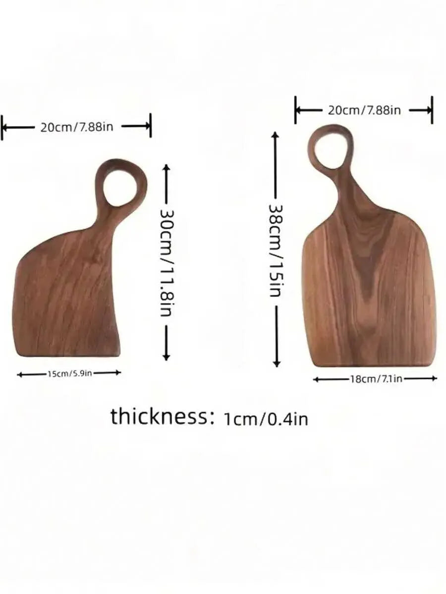 🚚 FREE SHIPPING Tabla de cortar de madera con asa/ Wooden cutting board with handle.