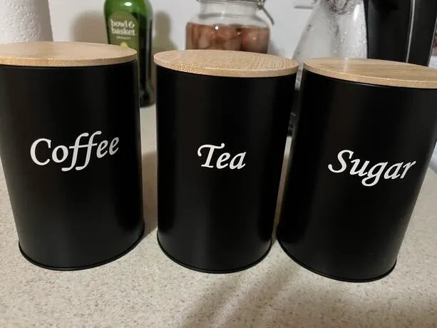 Coffee / Tea / Sugar Storage Canister