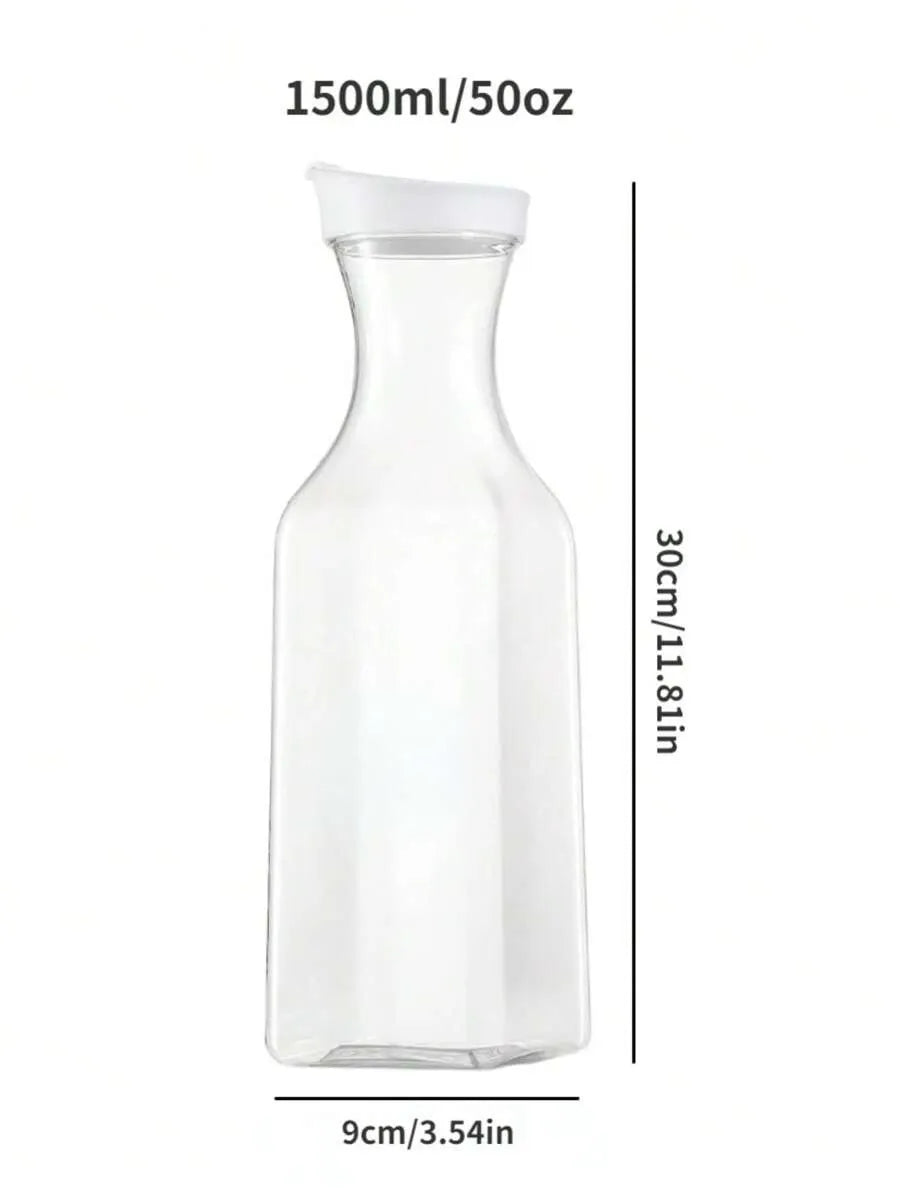 🚚 FREE SHIPPING Botella plástica con tapa para bebidas / Plastic Beverage Bottle with Lid