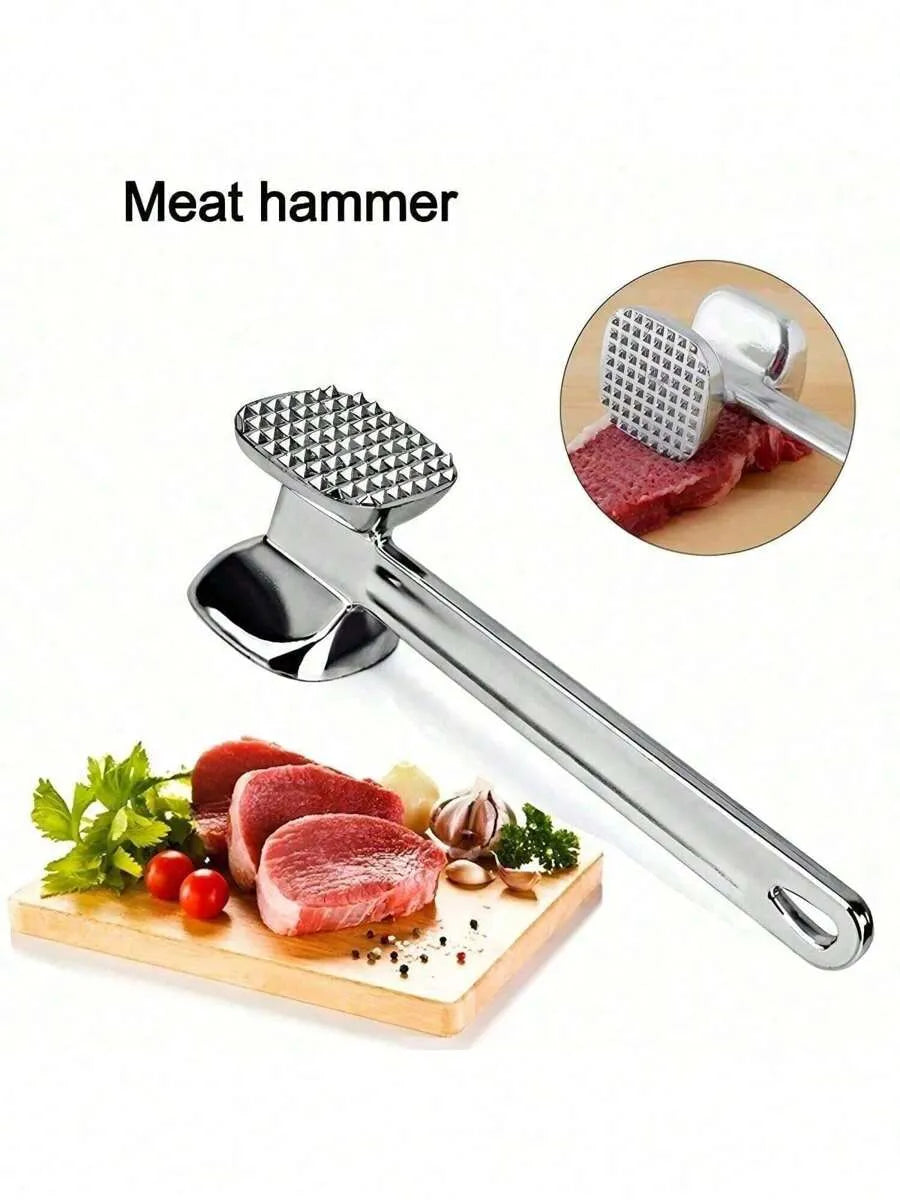🚚 FREE SHIPPING Martillo ablandador de carne (metal) / Metal Meat Tenderizer Hammer