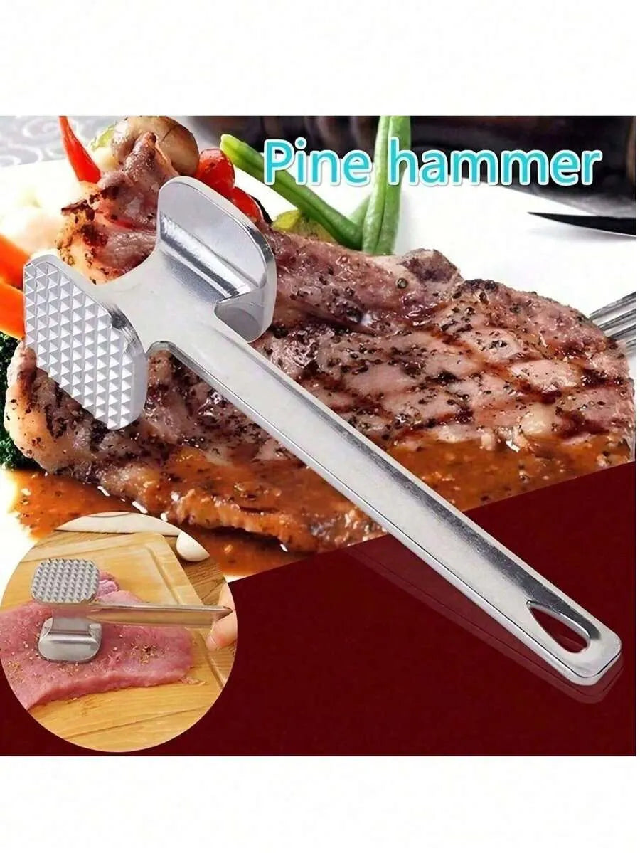 🚚 FREE SHIPPING Martillo ablandador de carne (metal) / Metal Meat Tenderizer Hammer