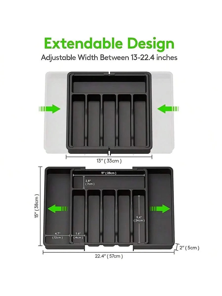 Kitchen Drawer Cutlery Organizer | Organizador de Cubiertos para Gaveta